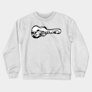 Mountain Guitar Case Crewneck Sweatshirt